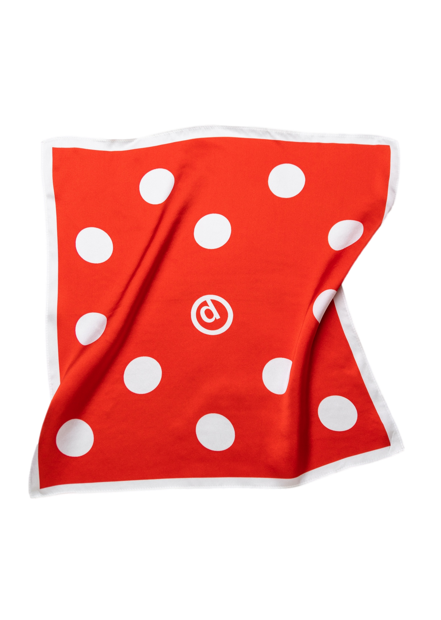 apple silk scarf