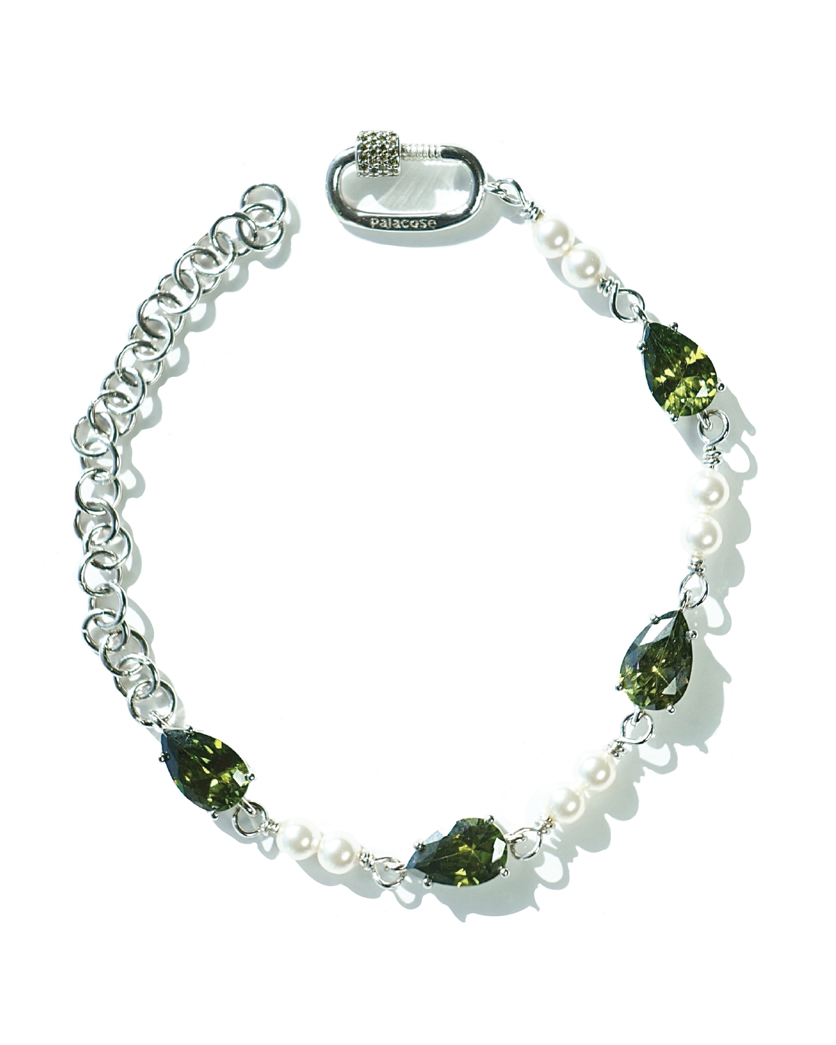 leaf pearl wristlet